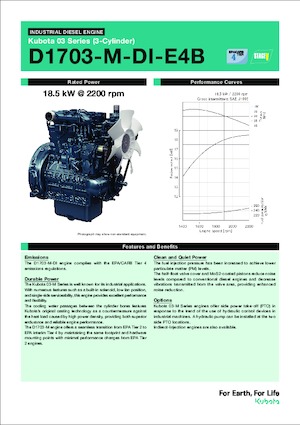 Motorok Kubota D1703-M-DI-E4B