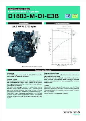 Motorok Kubota D1803-M-DI-E3B