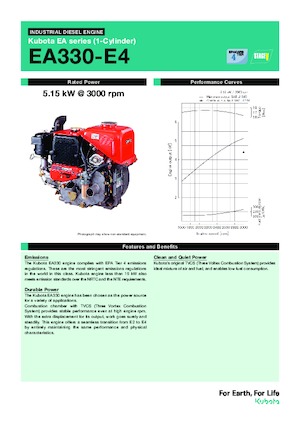 Motorok Kubota EA330-E4
