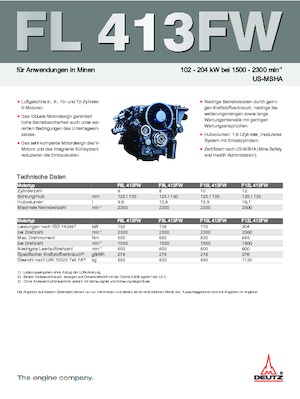 Motorok Deutz F 12 L 413 FW