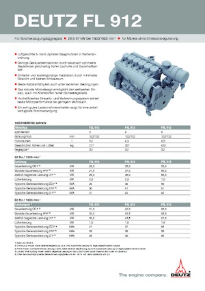 Motorok Deutz F 3 L 912
