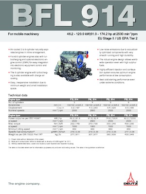 Motorok Deutz F 4 L 914