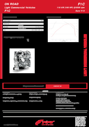 Motorok FPT Industrial F1C (118 kW)