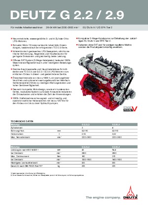 Motorok Deutz G 2.9 L4