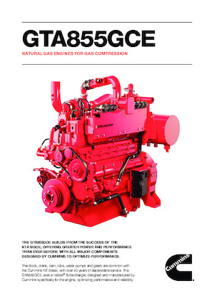 Motorok Cummins GTA855GCE