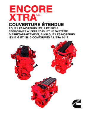 Motorok Cummins ISX12 G 