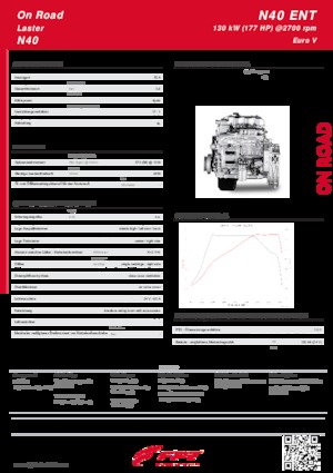Motorok FPT Industrial N40 ENT (130 kW)