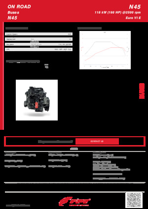 Motorok FPT Industrial N45 (118 kW)
