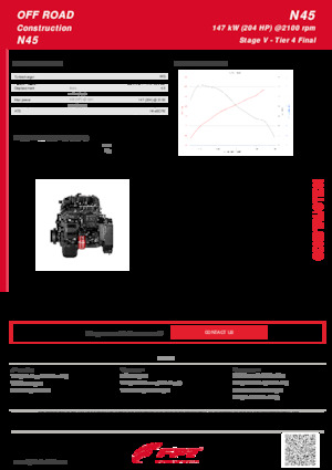 Motorok FPT Industrial N45 (147 kW)