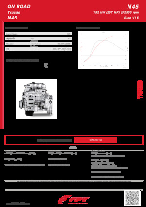 Motorok FPT Industrial N45 (152 kW)