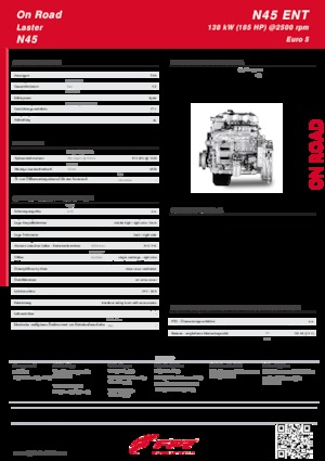 Motorok FPT Industrial N45 ENT (138 kW)