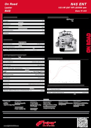 Motorok FPT Industrial N45 ENT (152 kW) 