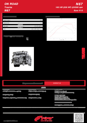 Motorok FPT Industrial N67 (162 kW)