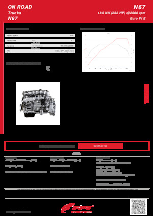 Motorok FPT Industrial N67 (185 kW)