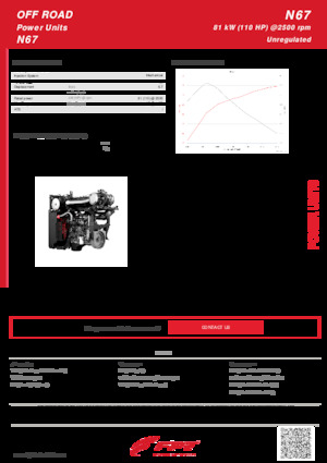 Motorok FPT Industrial N67 (81 kW)