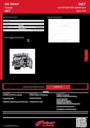 Motorok FPT Industrial N67 ENT (184 kW) 