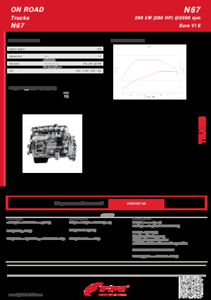 Motorok FPT Industrial N67 ENT (206 kW) 