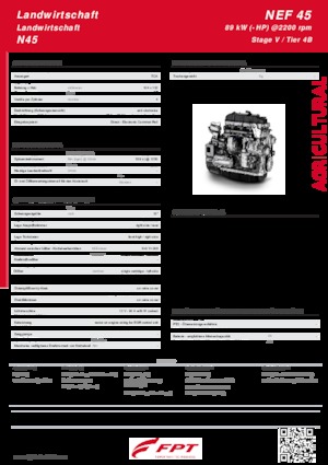 Motorok FPT Industrial NEF 45 