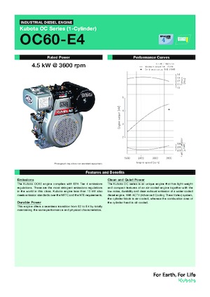 Motorok Kubota OC60-E4