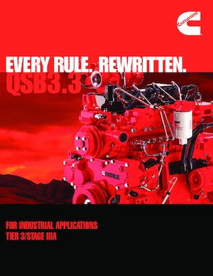 Motorok Cummins QSB3.3 120 