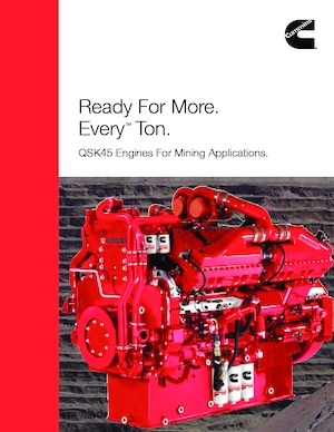 Motorok Cummins QSK45-2000 