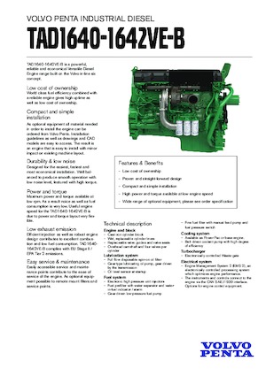 Motorok Volvo Penta TAD1640VE-B