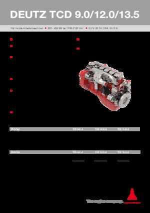 Motorok Deutz TCD 12.0 L6