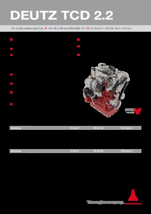 Motorok Deutz TCD 2.2 L3