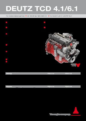 Motorok Deutz TCD 6.1 L6