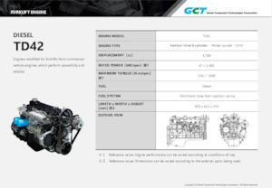 Motorok Global Component Technologies TD42