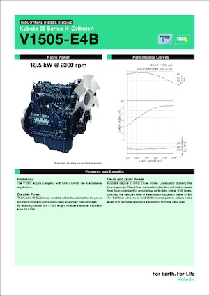 Motorok Kubota V1505-E4B