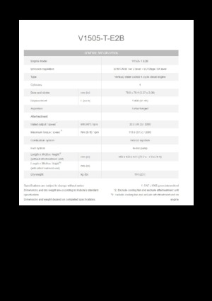 Motorok Kubota V1505-T-E2B