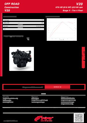 Motorok FPT Industrial V20 (670 kW)
