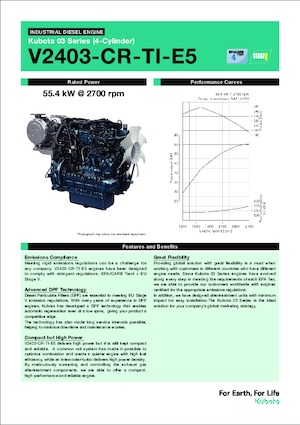 Motorok Kubota V2403-CR-TI-E5