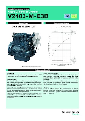 Motorok Kubota V2403-M-E3B