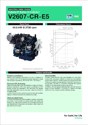 Motorok Kubota V2607-CR-E5