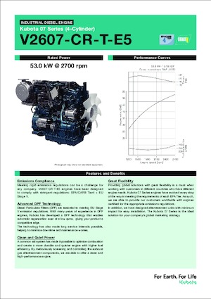 Motorok Kubota V2607-CR-T-E5