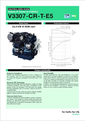 Motorok Kubota V3307-CR-T-E5