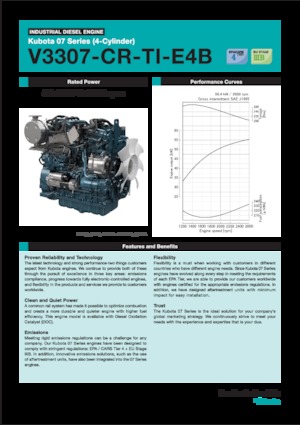 Motorok Kubota V3307-CR-TI-E4B