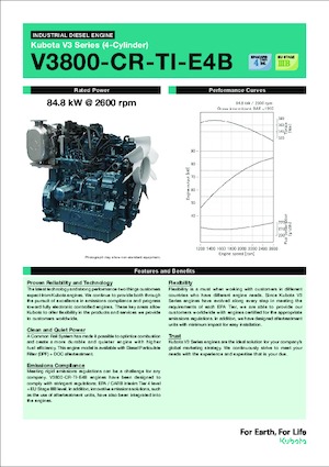 Motorok Kubota V3800-CR-TI-E4B