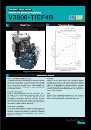 Motorok Kubota V3800-TIEF4B