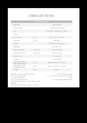 Motorok Kubota V3800-TIEF4H