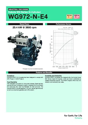 Motorok Kubota WG972-N-E4