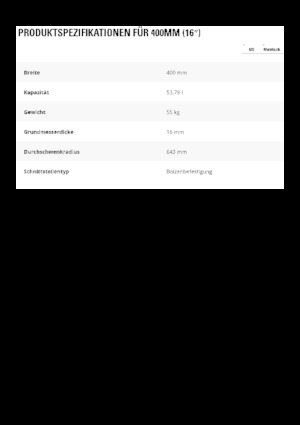 Korókanalak Caterpillar 400 MM