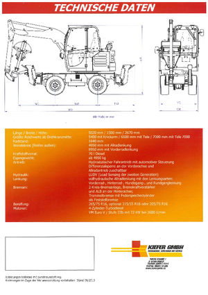Kegyeleti kotrógépek Reform Werke Boki 6552
