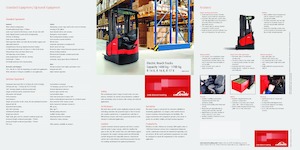 Elektromos felrakótargoncák - robbanásbiztos Linde R14X High