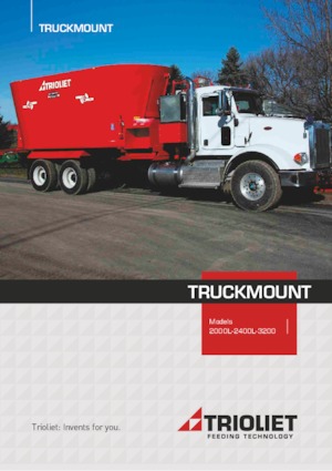 Tápkeverők Trioliet 2000L
