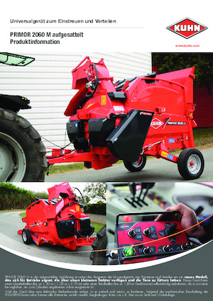 Tápkeverők Kuhn Primor 2060 M Semi-Mounted