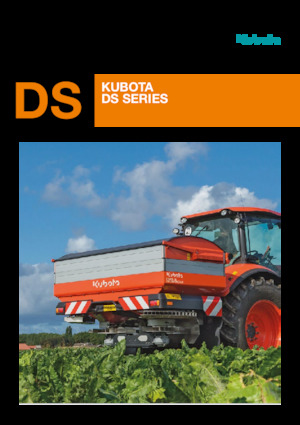 Műrágyaszórók Kubota DSX-W Geospread 3450 