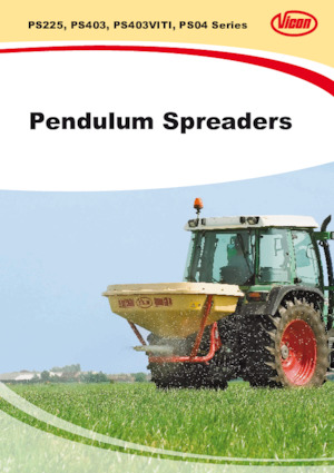 Műrágyaszórók Vicon PS403